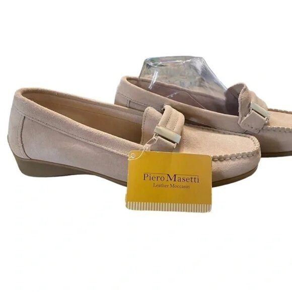 NEW Piero Masetti leather Moccasins- EU-41-US-10 N - Picture 3 of 11